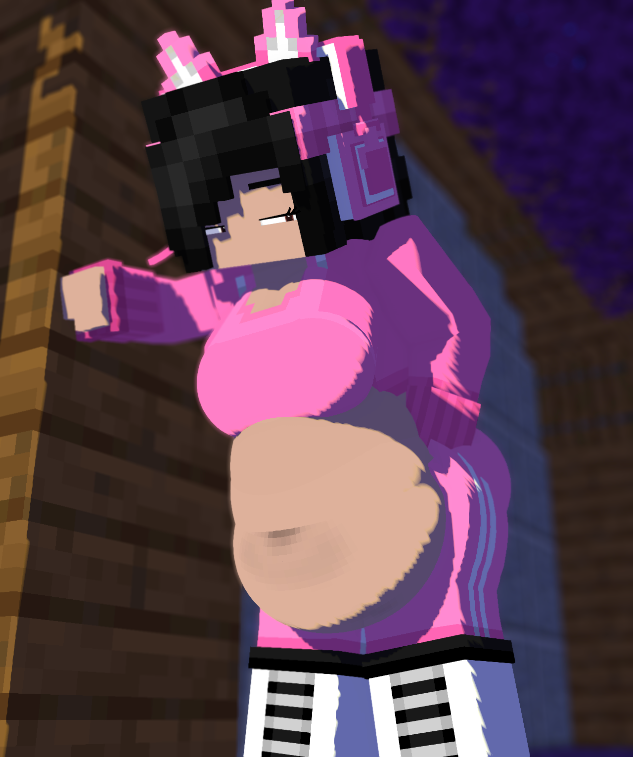 Fat Minecraft Inflation Minecraft fat gamer jenny 2 by manoli1239 on DeviantArt