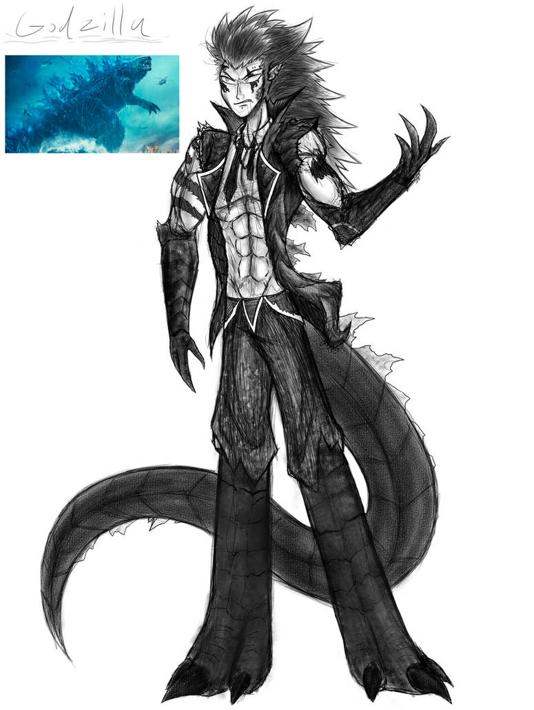 Humanized Godzilla Humanised Godzilla (Mafia AU) by Goldenfd on DeviantArt