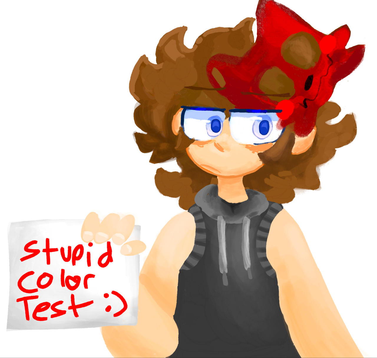 Mikole afton in a stupid coloring test by I-CANT-FIND-A-NAMEE on DeviantArt