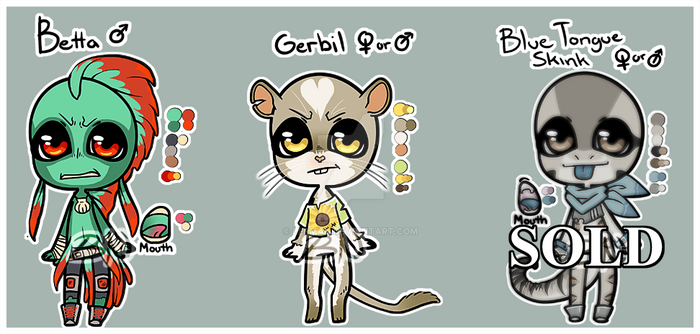 Chibi Anthro Adopts -OPEN 1/3-