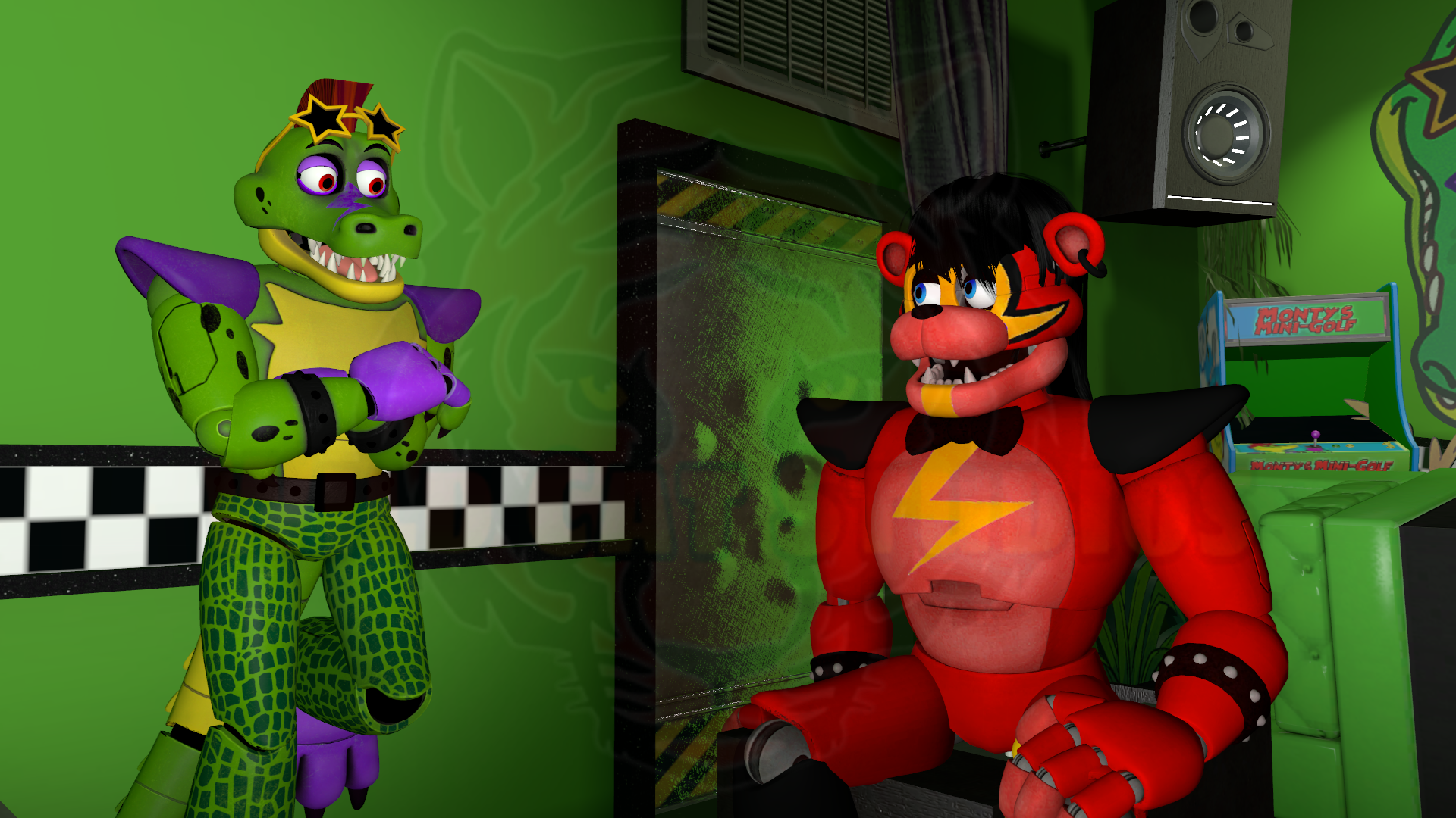 FNAF/SFM] Literally Security Breach #Vaportrynottolaugh in 2023