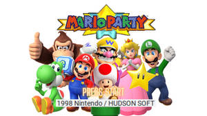 Mario Party 1 title screen remake