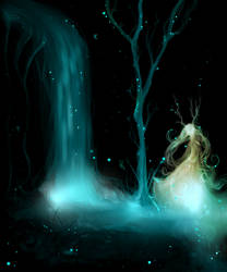 Speedpaint: fairy fountain