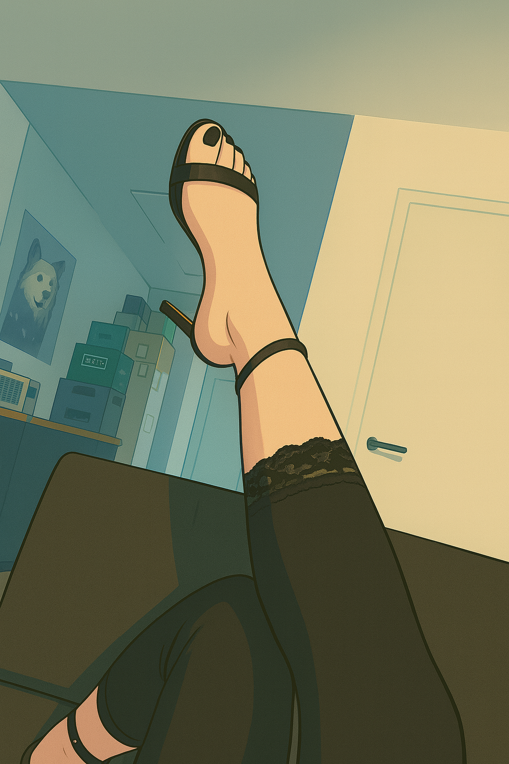 Leg Modification Deviantart Leg Change TG m2f Transformation 05 by Shifted-Visions on DeviantArt
