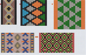 Tablet Weaving Chart One [pattern]