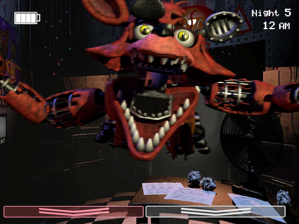 withered foxy jumpscare but peppino - Comic Studio