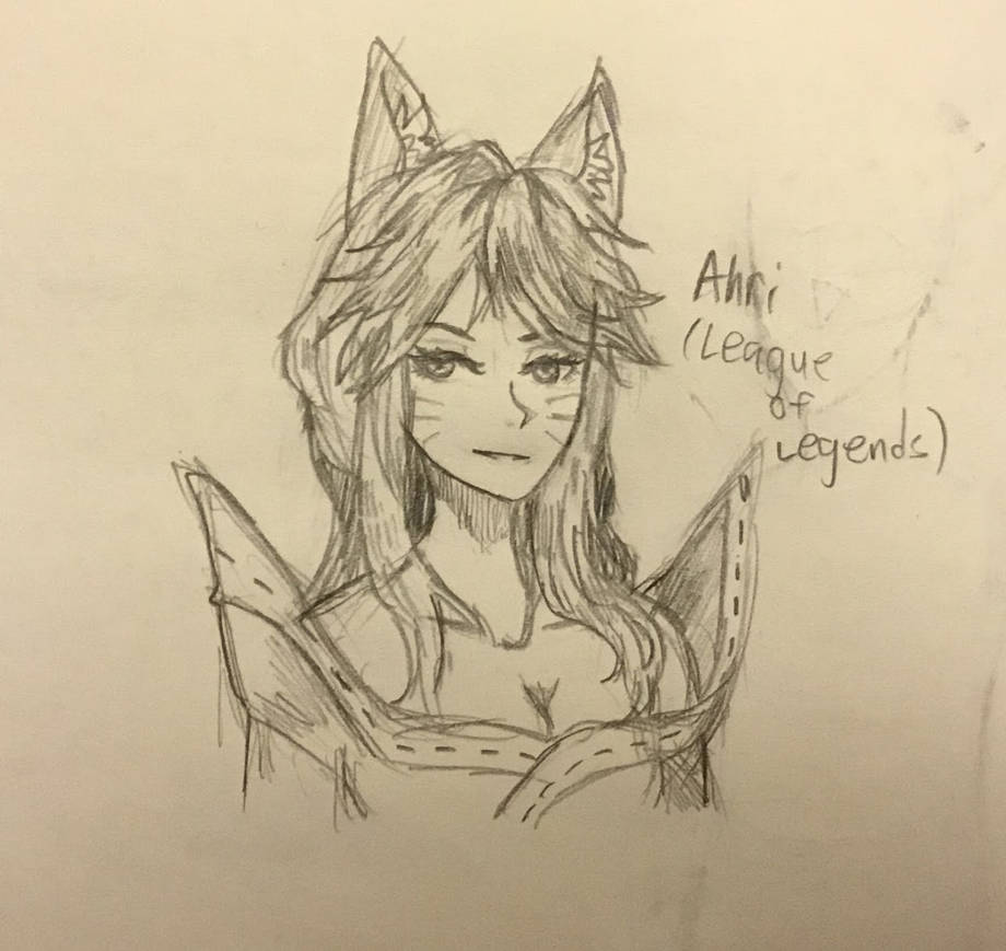 Ahri by Rixti on DeviantArt