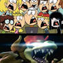 Loud Siblings Screaming From Giga Bowser