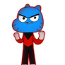 Gumball with Pride Troopers' Suit