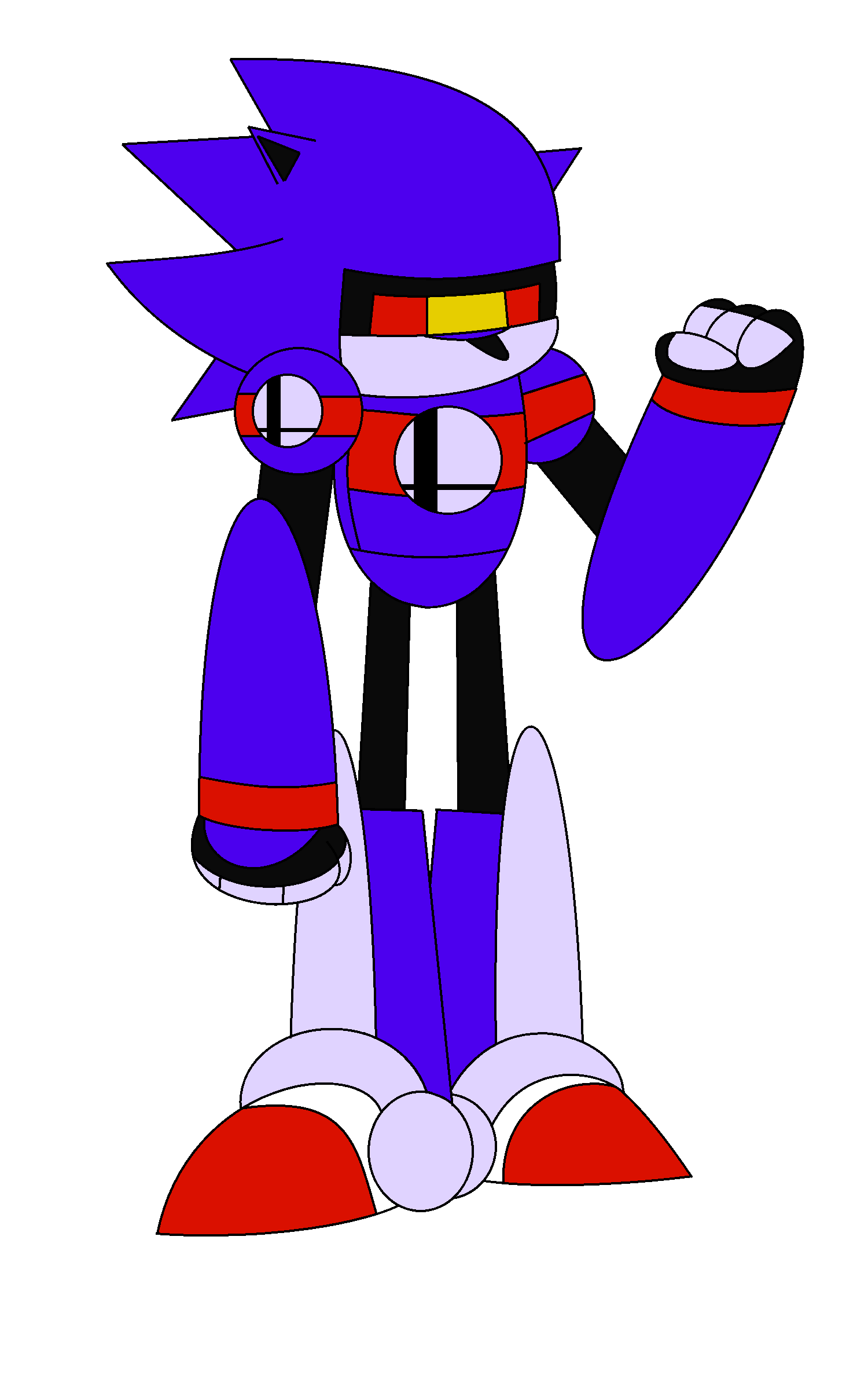 Mecha Sonic by Kuma-Team on DeviantArt