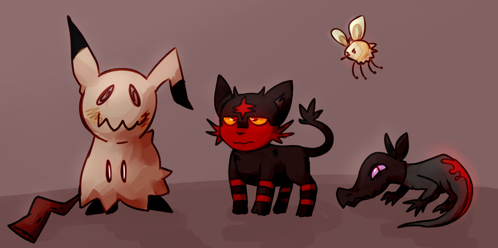 4 Edgy Pokemon by Lucabyte on DeviantArt