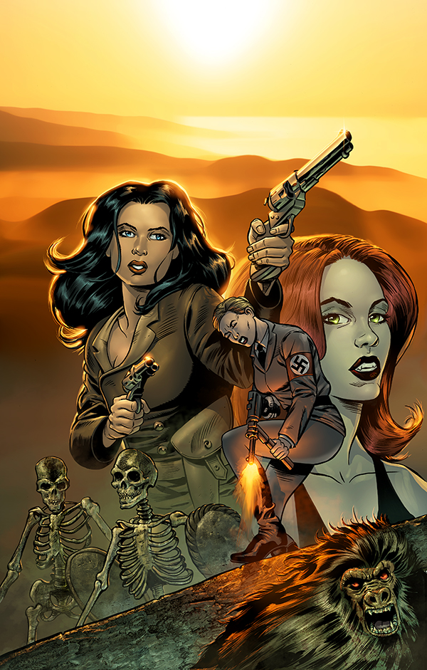 Athena Voltaire: Omnibus Cover