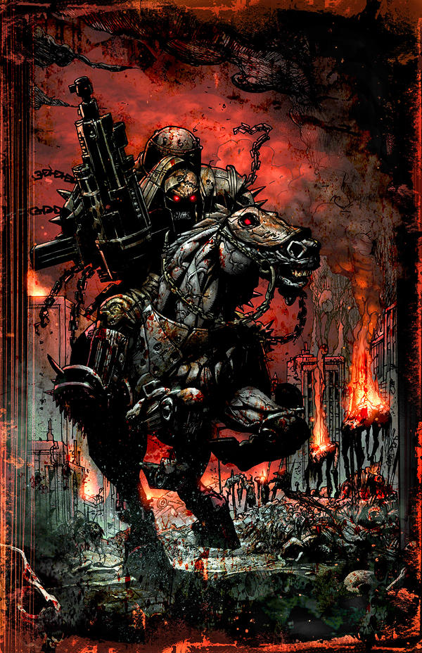 The 4 Horsemen of the Apocalypse: War by chadf
