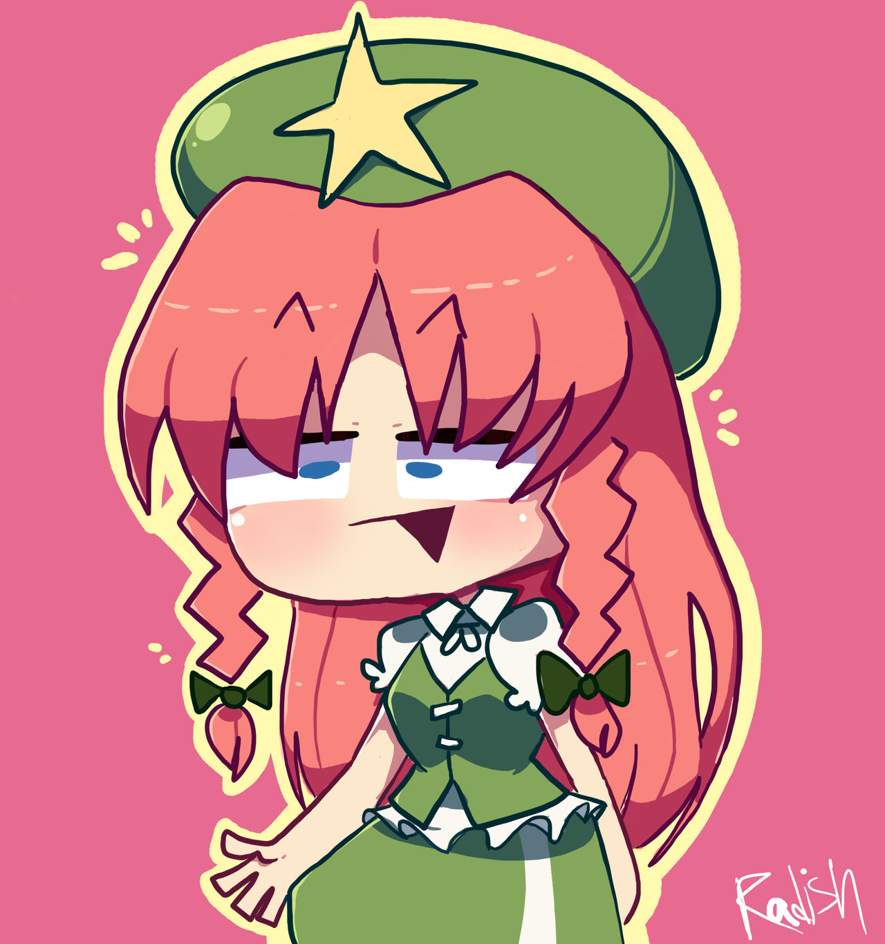 Hong Meiling by TheDerpyPro on DeviantArt