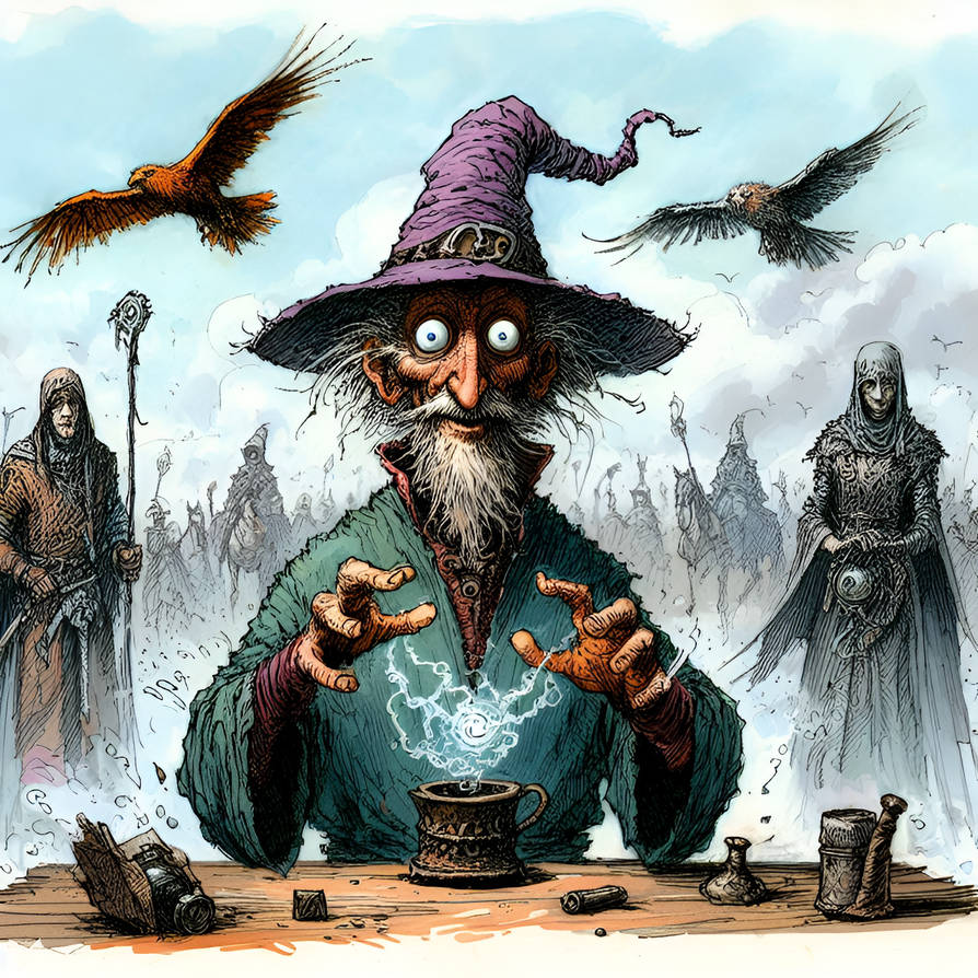 Wizard Rage Crazy Wizard by SolanZyrelias on DeviantArt