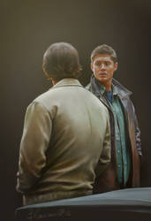 Sam and Dean by Blakravell