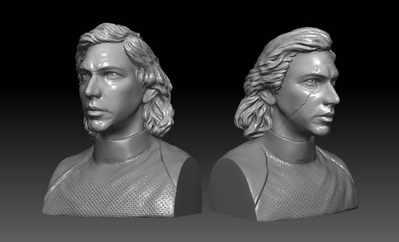 Kylo Ren, modelling practice