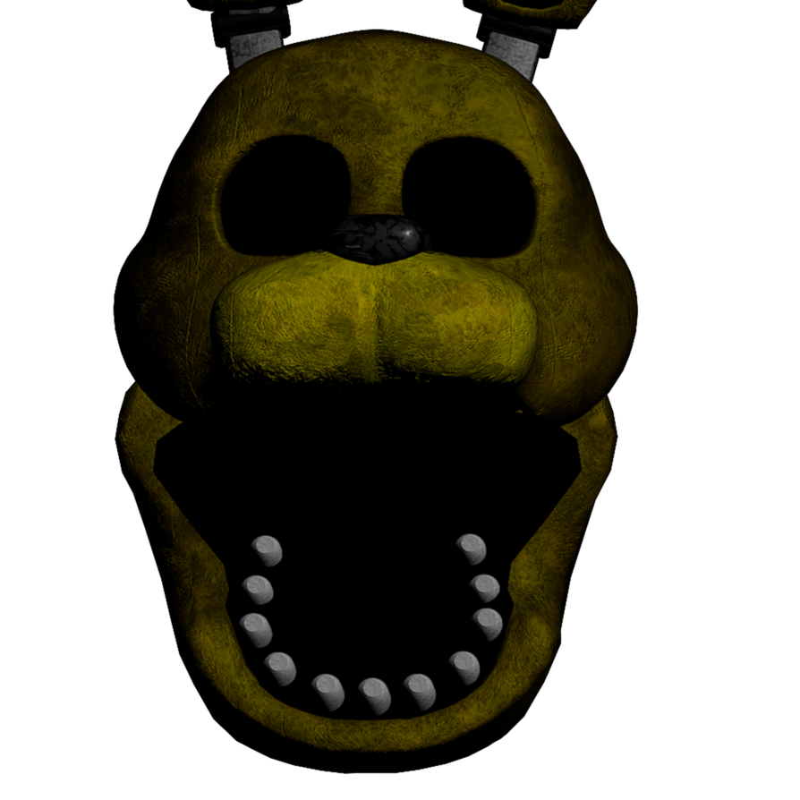 Golden Bonnie Head by FoxyFAN09offical on DeviantArt