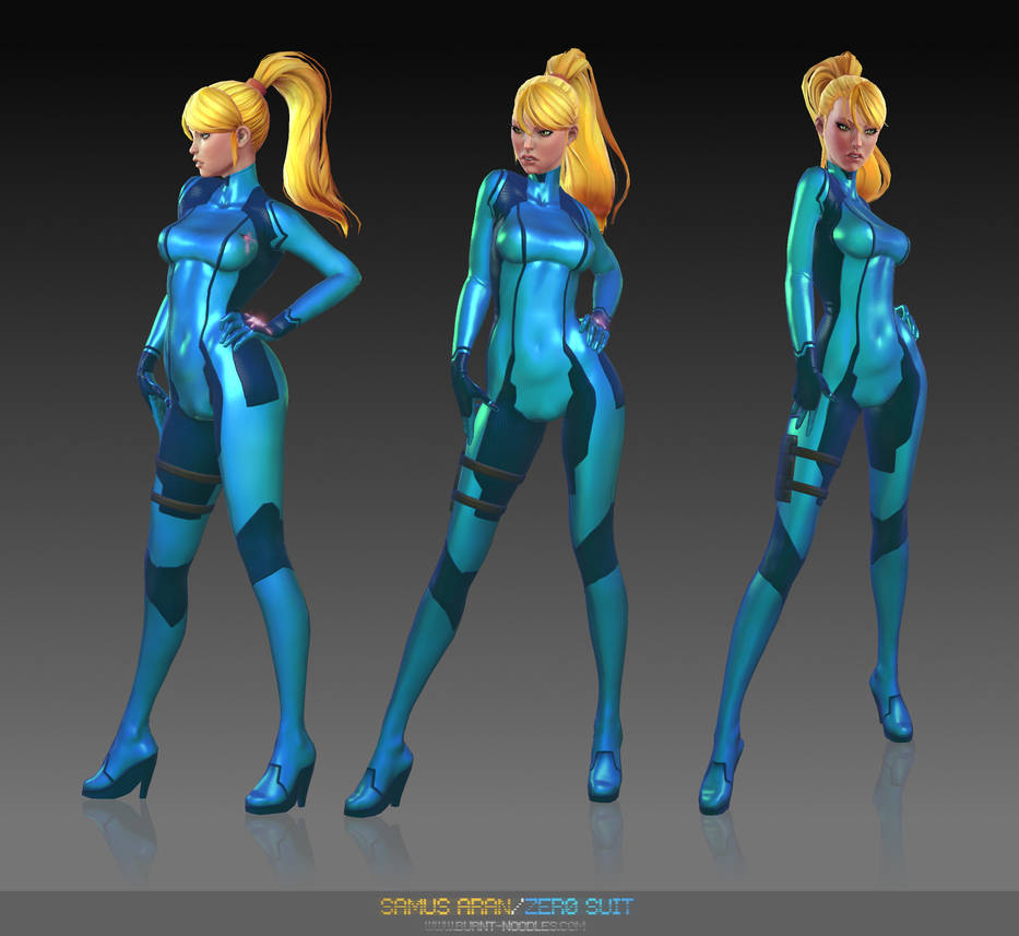 Samus Aran Zero Suit Final 002 by iononemillion on DeviantArt