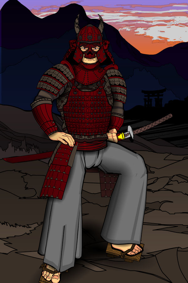 Samurai by emsquared81 on DeviantArt