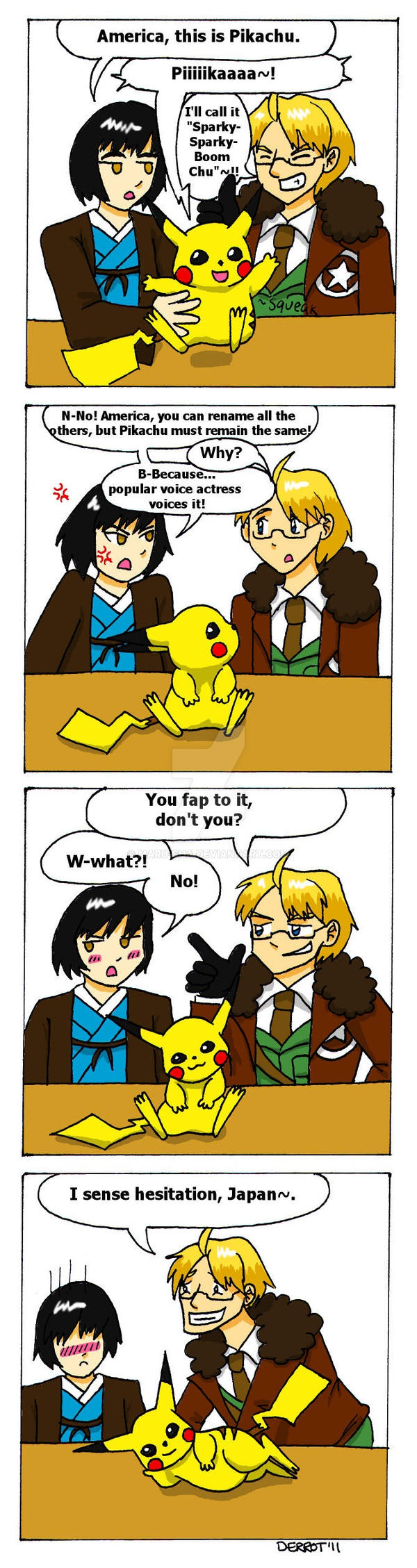 APH x Pokemon: Lost In Translation - Pikachu