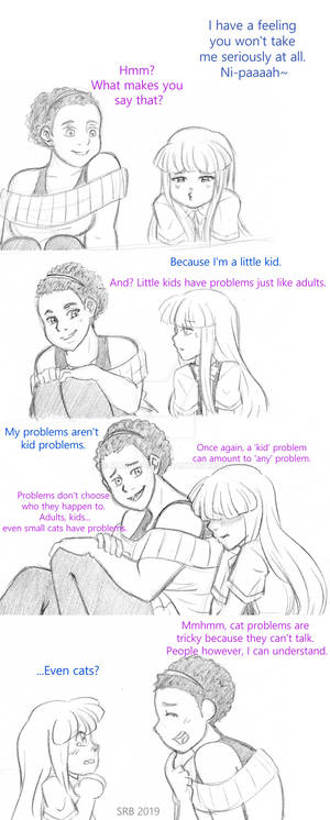 Counseling in 2D: Rika - 'Kid' Problems