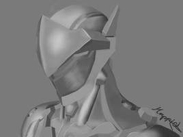 [Fanart] Genji WIP