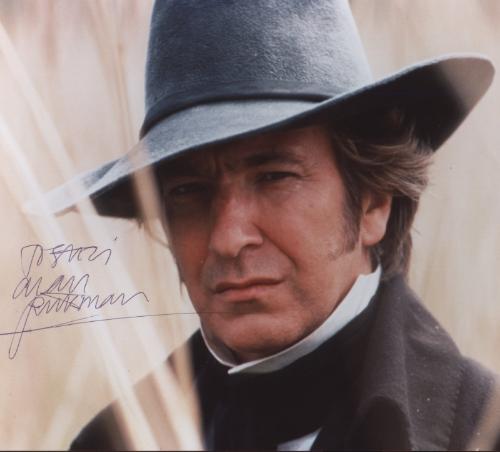 Signed photo by Alan Rickman 3