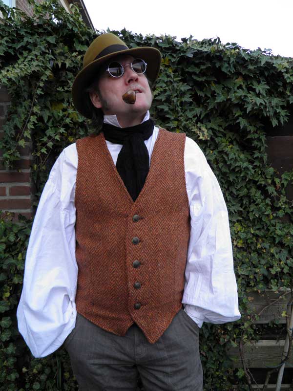 Old West-Steampunk inspired waistcoat PCW2-2