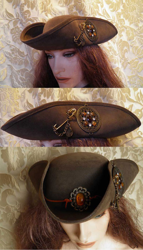 Steampunk-pirate hat PCSH21