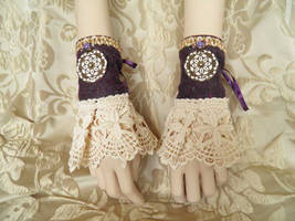 Steampunk-Victorian cuffs PCCC22