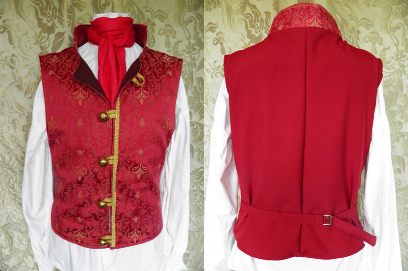 Steampunk-Victorian waistcoat PCW13-12s