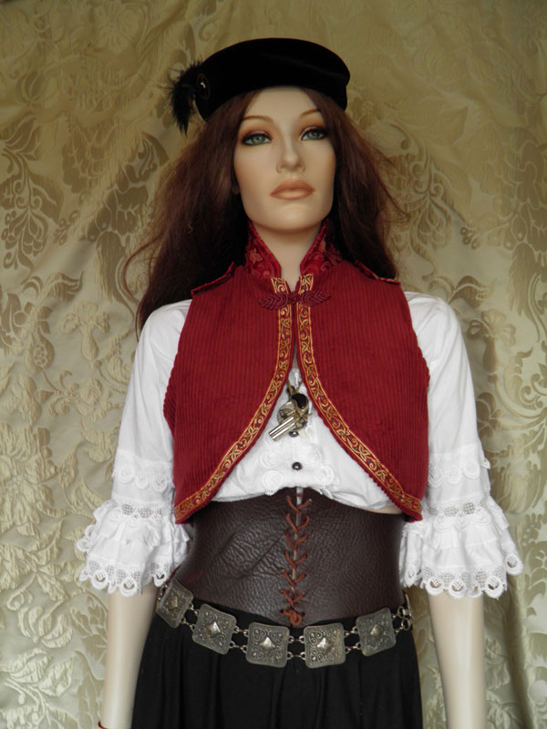 Steampunk-folklore inspired bolero PCCB2-4