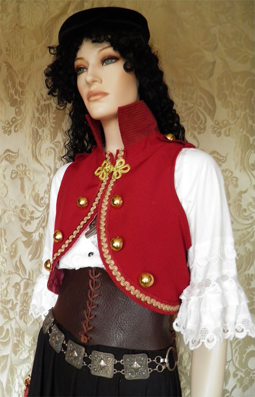 Steampunk inspired bolero PCCB2-21