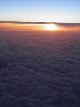 Sunsrise above the clouds