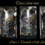 Commission : Chaos Tzeench Armor -torso front view