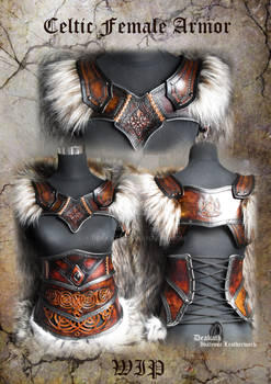 Celtic Female Armor set - WIP