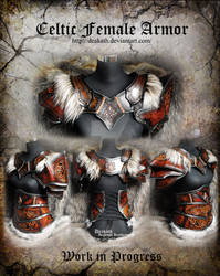 Celtic Female Armor set - WIP 2