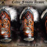 Celtic Female Armor Vambraces - WIP