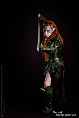 Photoshoot 2013 : Druchii female Armor by Deakath