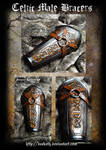 Celtic Male Armor : Bracers by Deakath