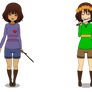 Kisekae :.Undertale Frisk and Chara.:+Exports