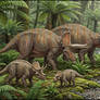 Triceratops Family - IZE-6066