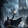 Batman with grappling gun - IZE-1
