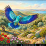European Blue Roller in Israel - IZE-1
