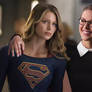 Cara and Supergirl