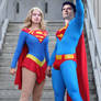 Superman and Supergirl