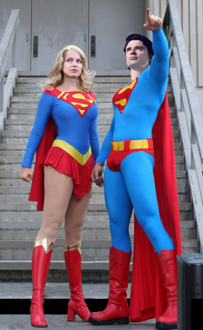 Superman and Supergirl by Elephant883 on DeviantArt