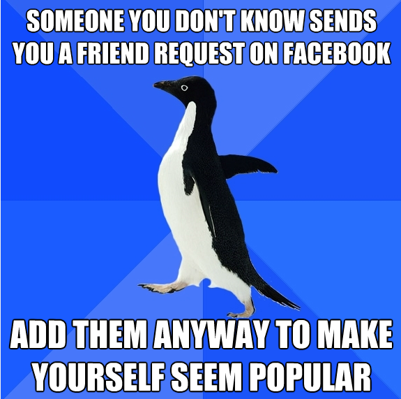 Socially Awkward Penguin - 1