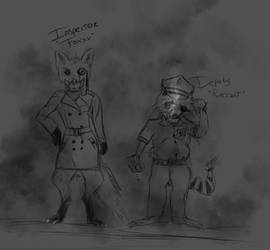 Inspector Foxxxy and Deputy Raccunt